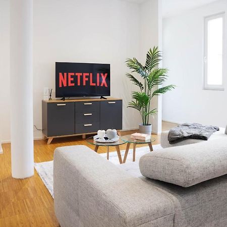 Design City Apartment, Modern, Ebenerdig, Top Lage Weinheim Bagian luar foto