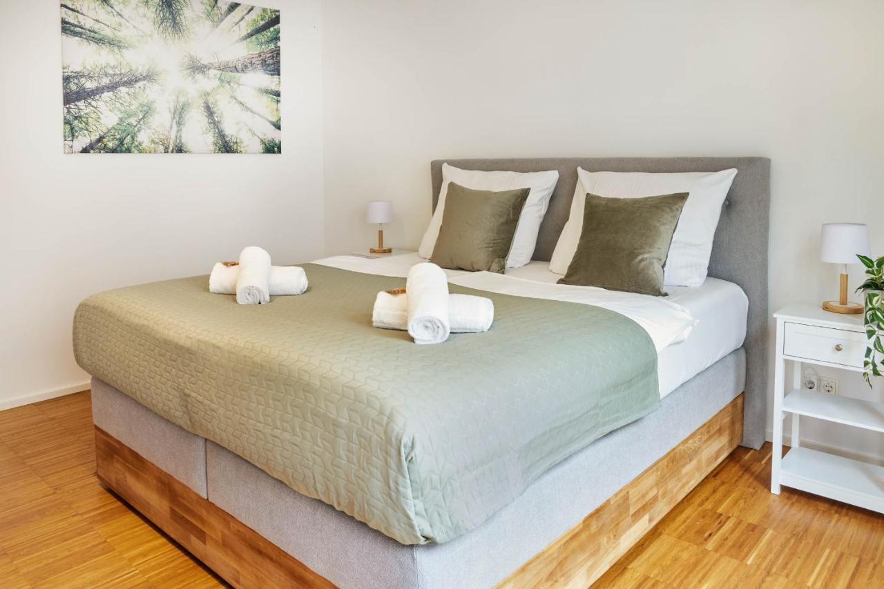 Design City Apartment, Modern, Ebenerdig, Top Lage Weinheim Bagian luar foto