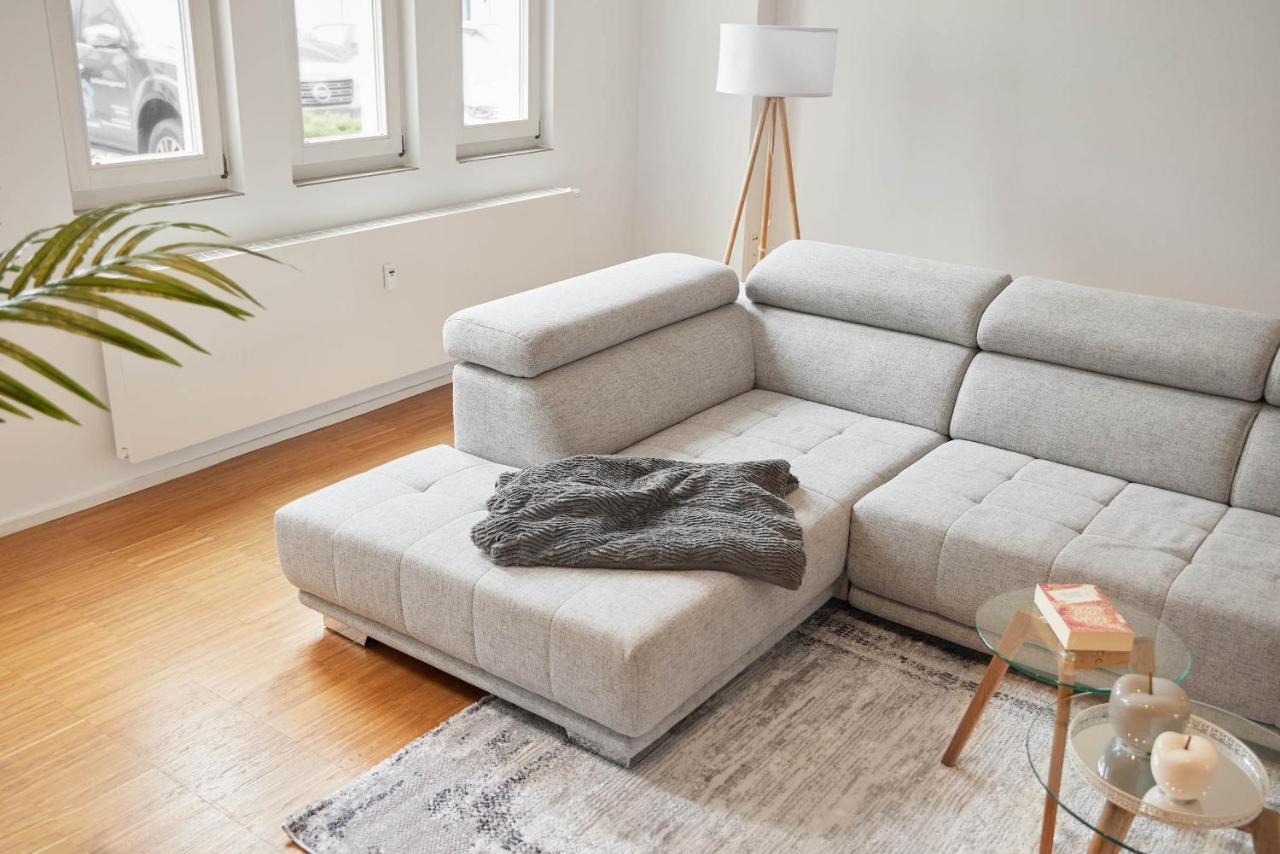 Design City Apartment, Modern, Ebenerdig, Top Lage Weinheim Bagian luar foto